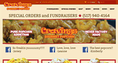 Desktop Screenshot of cravingspopcorn.com