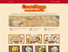 Tablet Screenshot of cravingspopcorn.com